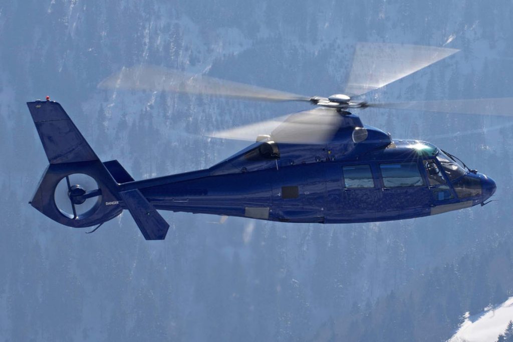частный вертолет Eurocopter AS365 Dauphin